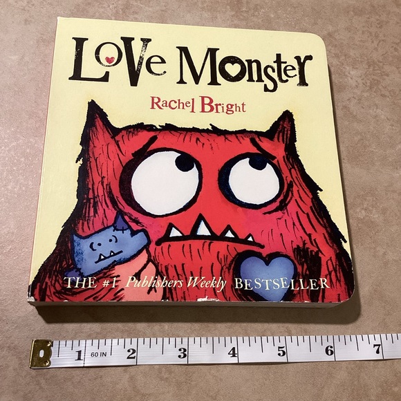 Love Monster Baby Book by Rachel Bright - Picture 2 of 11